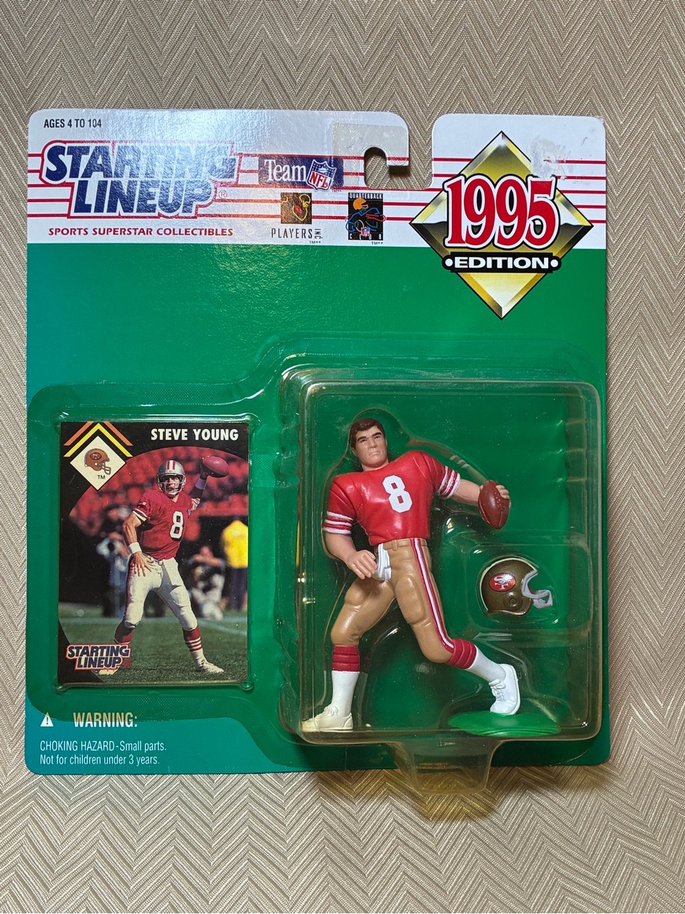 1995 Starting Lineup Steve Young San Francisco 49ers Figure -